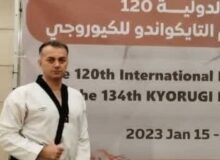 حضور تکواندوکار اردبیلی در سمینار داوری بین‌المللی امارات
