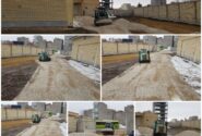 آغاز فضاسازی محوطه خانه تکواندو استان اردبیل