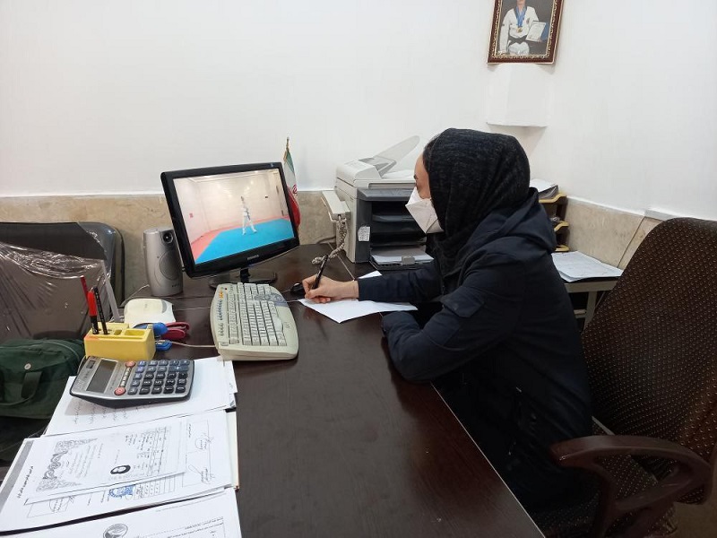 آزمون ارتقاء کمربند دوره ۲۶۷ فدراسیون تکواندو در اردبیل برگزار شد